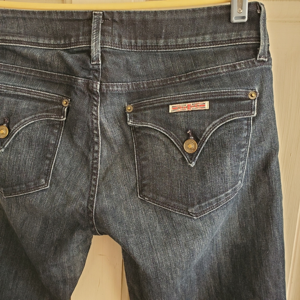 SOLD Hudson Jeans Beth Crop Baby Boot Jeans - Picture 6 of 8